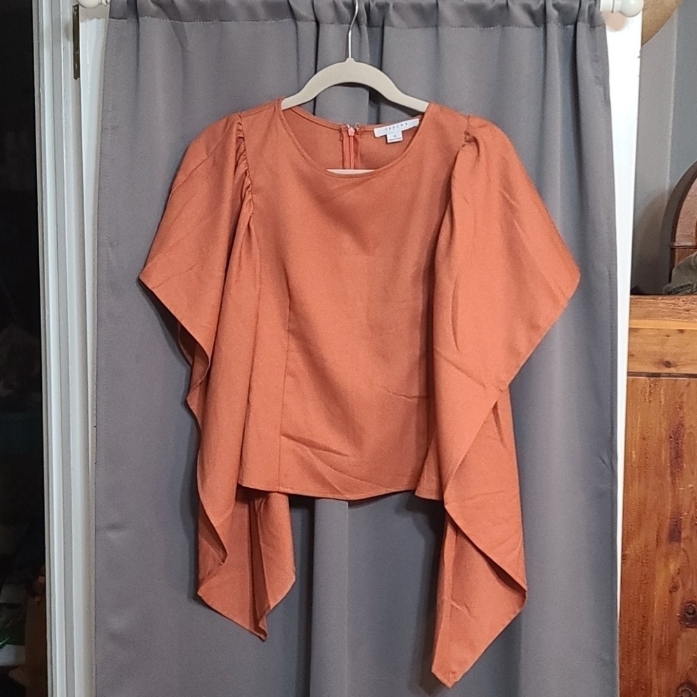 Favlux Fashion wide angled sleeves blouse‎ S